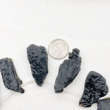 Load image into Gallery viewer, Tektite Natural Pendant Bead Strand 40x18x10 to 35x10x8mm | 20 Beads |