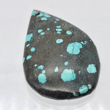 Load image into Gallery viewer, Speckled Turquoise Drop Pendant Bead | 59x36x7.5mm | Turquoise | 8658E - PremiumBead Alternate Image 8
