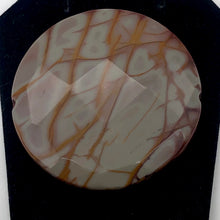 Load image into Gallery viewer, Picture Jasper Round Coin Pendant Bead | 50mm x 10mm | 1 Bead |