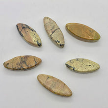 Load image into Gallery viewer, 3 Chartreuse Turquoise 27x11x6mm Beads 003159 - PremiumBead Alternate Image 2