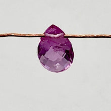 Load image into Gallery viewer, AAA Natural Brilliant Pink Sapphire .25cts Briolette Bead | 1 Bead |