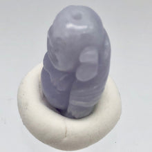 Load image into Gallery viewer, 26.8cts Hand Carved Buddha Lavender Jade Pendant Bead | 21x15x9.5mm | Lavender - PremiumBead Alternate Image 4