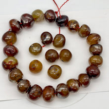 Load image into Gallery viewer, Dark Gemmy Rounded Carnelian Agate Beads | Aprox 17x15mm | Rounded | 7 Beads | - PremiumBead Alternate Image 4