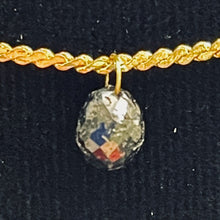 Load image into Gallery viewer, .82cts Natural Black Conflict Free Diamond 18K Pendant | 3/8 Inch Long |