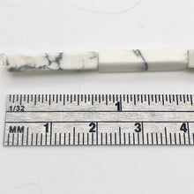 Load image into Gallery viewer, Ten (10) White and Grey Howlite 20x4x4mm Rectangular Beads - PremiumBead Alternate Image 6
