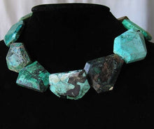 Load image into Gallery viewer, Designer Natural 29 to 26mm! Chrysocolla Pendant Bead Strand 110136C - PremiumBead Alternate Image 2