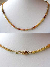Load image into Gallery viewer, Natural Faceted Multi-Hue Zircon 14K Yellow Gold 16 inch Necklace 207452A - PremiumBead Primary Image 1