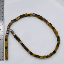 Load image into Gallery viewer, Wildly Exotic Tigereye Cube Bead 16 inch Strand | 6mm | Gold/Bronze | 109473