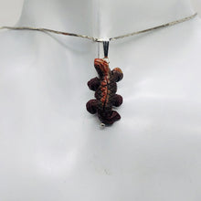 Load image into Gallery viewer, Brecciated Jasper Lizard Sterling Silver Pendant | 1 1/4" Long |
