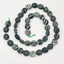 Load image into Gallery viewer, Zebra Jasper Oval Stone | 10x8mm | Black White Chatoyant | 20 Bead(s)
