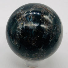 Load image into Gallery viewer, Arfvedsonite Scry Sphere Round | 2" | Black/Silver | 1 Sphere |