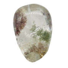 Load image into Gallery viewer, Lodalite Quartz Oval Pendant Bead | 27x24x14 mm | Clear Included | 1 Bead |