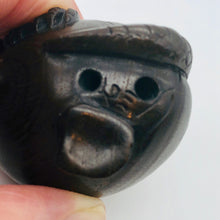 Load image into Gallery viewer, Escaping the Egg Lizard Teak Ojime/Netsuke Bead - PremiumBead Alternate Image 7