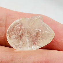 Load image into Gallery viewer, Cute Quartz Carved Mouse Beads | 19x11x11 mm | Clear