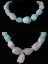 Load image into Gallery viewer, 769cts Hemimorphite Faceted Nugget Bead Strand 110390I - PremiumBead Alternate Image 3