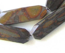 Load image into Gallery viewer, 1 Decadent Chocolate Jasper Art-cut Bead 9681 - PremiumBead Primary Image 1