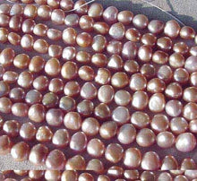 Load image into Gallery viewer, 12 Natural Cool Pink 10 to 7.5mm FW Pearl Beads 4469 - PremiumBead Primary Image 1