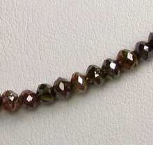 Load image into Gallery viewer, 9 Natural Red 2.35cts Diamond Faceted Roundel Beads 9527AM - PremiumBead Primary Image 1