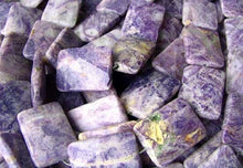 Load image into Gallery viewer, Purple Flower 30x22mm Sodalite Faceted Bead Strand 108275 - PremiumBead Alternate Image 2