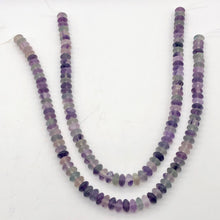 Load image into Gallery viewer, Fantastic! Multi-Hue Frosted Fluorite 10x5mm Wheel-Rondelle Bead Strand - PremiumBead Alternate Image 6