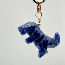 Load image into Gallery viewer, Purple Dinosaur Sodalite Tyrannosaurus Rex 14Kgf Pendant | 1.5" Long | Purple | - PremiumBead Alternate Image 5