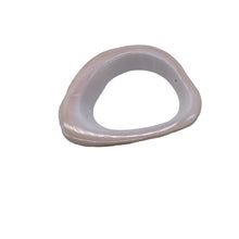 Load image into Gallery viewer, 1 Pink Conch Shell 37x36mm to 45x43mm Picture Frame Bead 9831