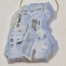 Load image into Gallery viewer, 170cts Druzy Blue Chalcedony Designer Pendant Bead 9852G - PremiumBead Primary Image 1