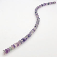 Load image into Gallery viewer, Fantastic! Multi-Hue Frosted Fluorite 10x5mm Wheel-Rondelle Bead Strand - PremiumBead Alternate Image 3