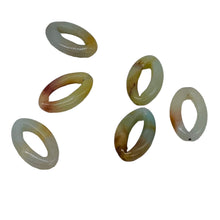 Load image into Gallery viewer, Picture Frame Amazonite Oval Bead 8 inch Strand 9368CHS