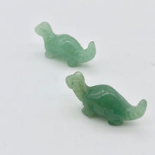 Load image into Gallery viewer, Dinosaur 2 Carved Aventurine Diplodocus Beads | 25x11.5x7.5mm | Green - PremiumBead Alternate Image 9