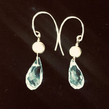 Load image into Gallery viewer, Facetted Quartz 14K Gold Filled Briolette Earrings | 1 1/2" Long | Clear | 1 |