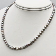 Load image into Gallery viewer, Shimmering Platinum 5.5x4mm Freshwater Pearl Strand 102989 - PremiumBead Alternate Image 4