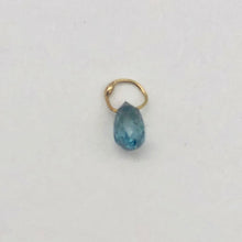 Load image into Gallery viewer, 0.25cts Blue Diamond Brio 18K Gold Pendant Bead 5868AB - PremiumBead Alternate Image 3