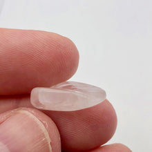 Load image into Gallery viewer, Gentle 3 Hand Carved Pale Rose Quartz 19x17x6mm Leaf Beads 9319RQ - PremiumBead Alternate Image 5