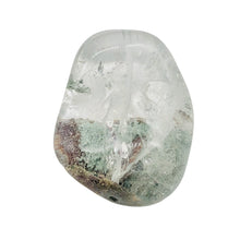 Load image into Gallery viewer, Lodalite Quartz Oval Pendant Figurine Bead | Clear Included|1 Bead| 33x27x16 mm|