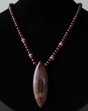 Load image into Gallery viewer, Red Apache Jasper & Cinnamon Pearl 16 inch Necklace 208281 - PremiumBead Alternate Image 2