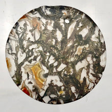 Load image into Gallery viewer, Moss Agate 24mm Disc Pendant Bead 4848Bp - PremiumBead Alternate Image 2