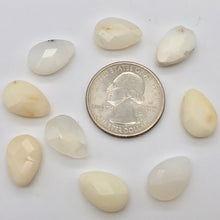 Load image into Gallery viewer, 1 Creamy White African 15x10x5mm Opal Briolette Bead 4656/1 - PremiumBead Alternate Image 3