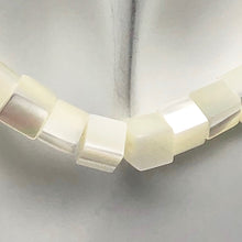 Load image into Gallery viewer, Mother of Pearl Cube 6x6x6mm Bead Strand - PremiumBead Alternate Image 2