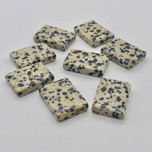 Load image into Gallery viewer, Exotic 2 Dalmatian Jasper Rectangle Pendant Beads - PremiumBead Alternate Image 4