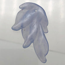Load image into Gallery viewer, 14.9cts Exquisitely Hand Carved Blue Chalcedony Flower Pendant Bead - PremiumBead Alternate Image 5
