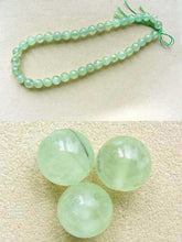 Load image into Gallery viewer, Rare Gemmy Green Prehnite 10mm Round Bead Strand 107273 - PremiumBead Primary Image 1