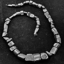 Load image into Gallery viewer, Tourmaline Graduated Cube like Strand| 12x12x15 to 6x6x5mm| Black| 70 - 75 Beads