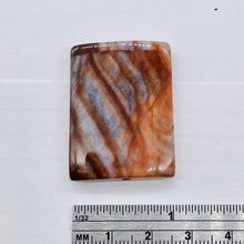 Load image into Gallery viewer, Sexy Red Devil Jasper Rectangle Pendant Bead 6653B