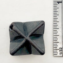 Load image into Gallery viewer, Kabbalah Carved Hematite Star Figurine | 25x15x15mm | Black