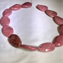 Load image into Gallery viewer, Yummy 3 Faceted Pink Rhodonite Pendant 30x20.5x8mm Beads 008678 - PremiumBead Alternate Image 3