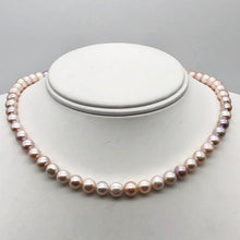 Load image into Gallery viewer, Lovely Natural Peach Freshwater Pearl 16" Strand Graduated 7.5mm to 8.5mm 110811 - PremiumBead Alternate Image 2