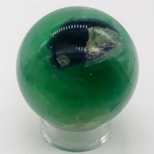 Load image into Gallery viewer, Fluorite Scry Sphere Round | 2" | Green/Red | 1 Sphere