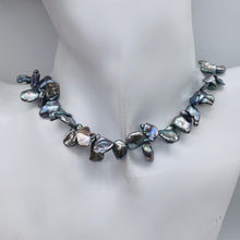 Load image into Gallery viewer, Design Platinum Rose Petal Keishi Fresh Water Pearl Strand 109050