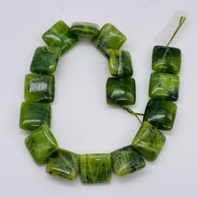 Load image into Gallery viewer, Premium Misty Mountain Nephrite Jade 8 inch Bead Strand 10262HS